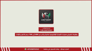 وظيفة تنفيذي عمليات التجارة الإلكترونية شاغرة براتب من 6000 إلى 7000 درهم للذكور والإناث