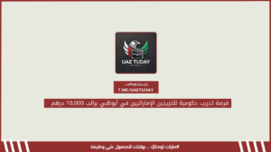 فرصة تدريب حكومية للخريجين الإماراتيين في أبوظبي براتب 10,000 درهم