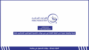 وظيفة ضابط موارد بشرية في النيابة العامة | فرصة للمواطنين الإماراتيين في قطاع حكومي رائد