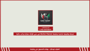 فرصة وظيفية شاغرة: وظيفة Market Planner في دبي للإناث بمزايا ورواتب عالية