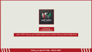 فرصة وظيفية مميزة في شركة استشارات وخدمات تقنية المعلومات في دبي براتب 15,000 درهم
