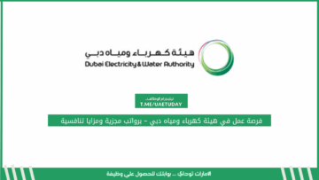 فرصة عمل في هيئة كهرباء ومياه دبي – برواتب مجزية ومزايا تنافسية