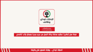 فرصة عمل أونلاين | مطلوب مدخلة بيانات للعمل مع دريم ميديا بعجمان براتب تنافسي