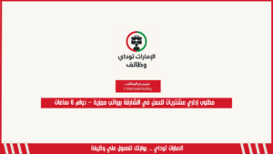 مطلوب إداري مشتريات للعمل في الشارقة برواتب مجزية – دوام 6 ساعات